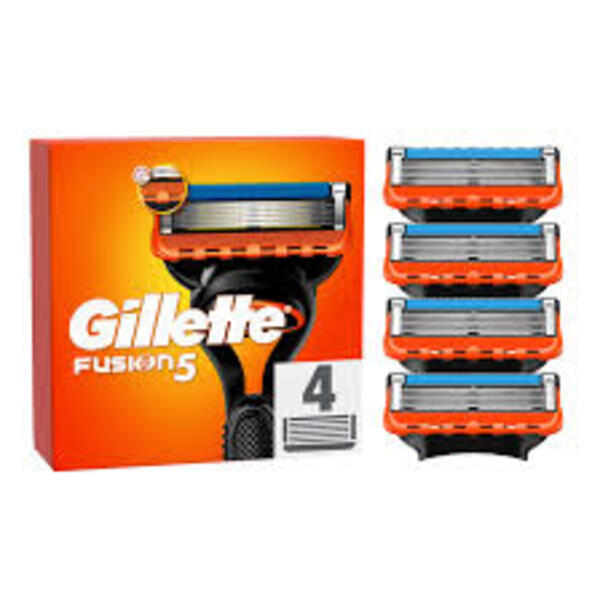 Gillette Traş Bıçağı Fusion 5 Yedek 4Lü