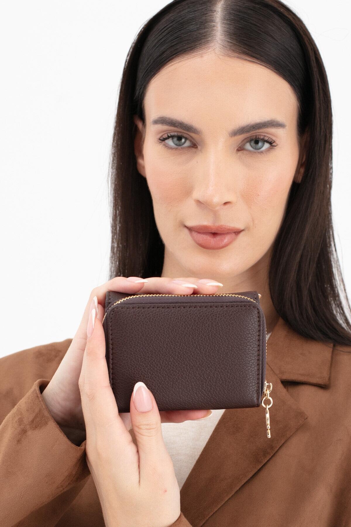 United Colors Of Benetton Kadın Cüzdan BNT_1629 Kahve