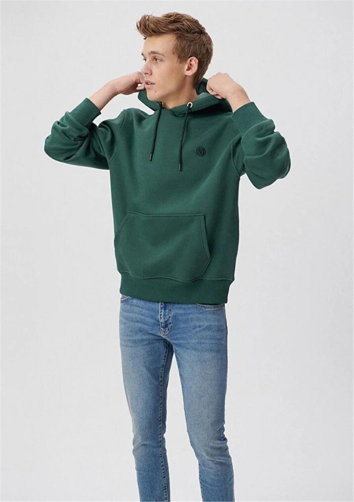 Mavi Sweatshirt M065809-71580 Yeşil