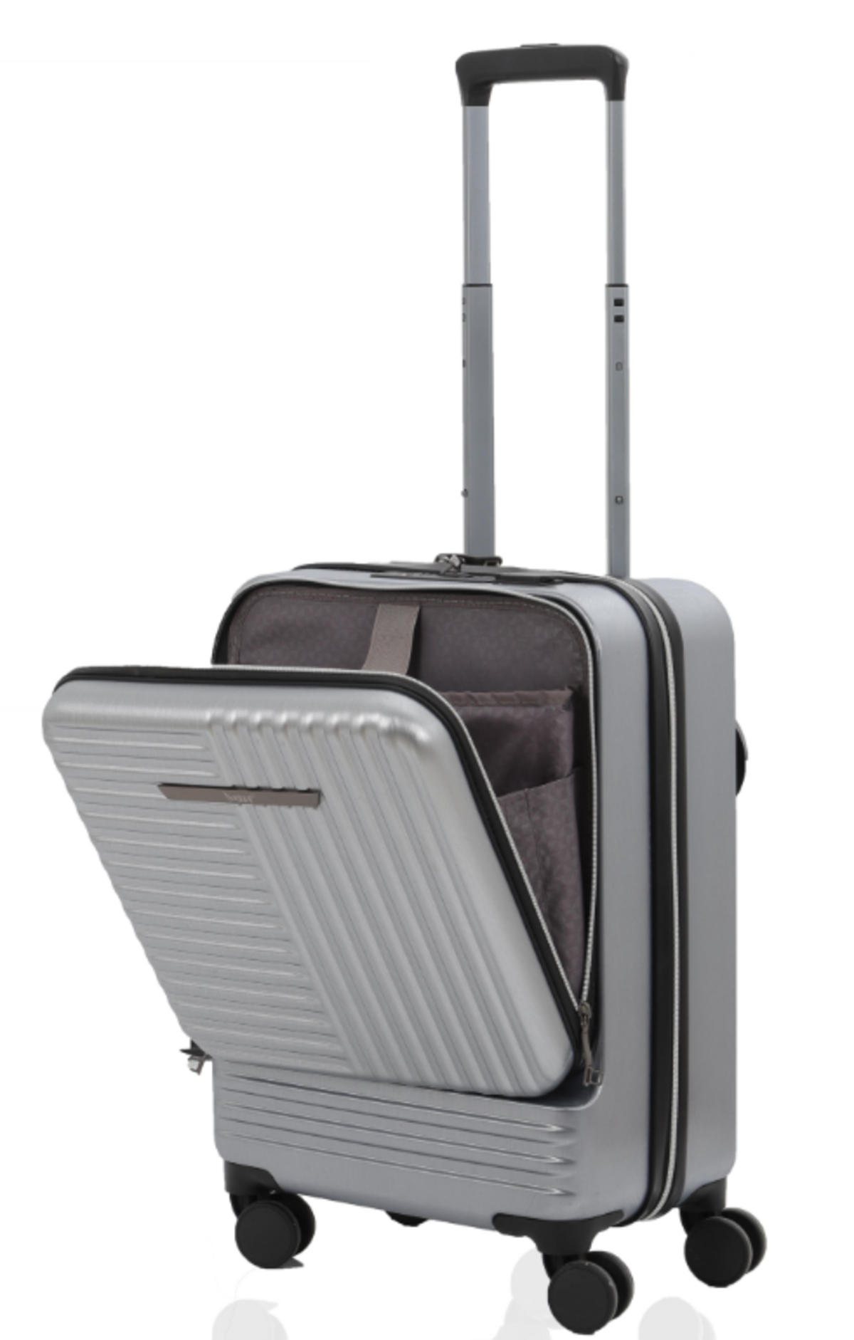 Mçs Valiz V2404 Silver Küçük Boy