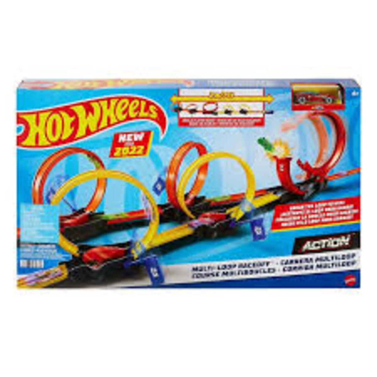 Hot Wheels Çok Çemberli Yarış Seti MTL-HDR83
