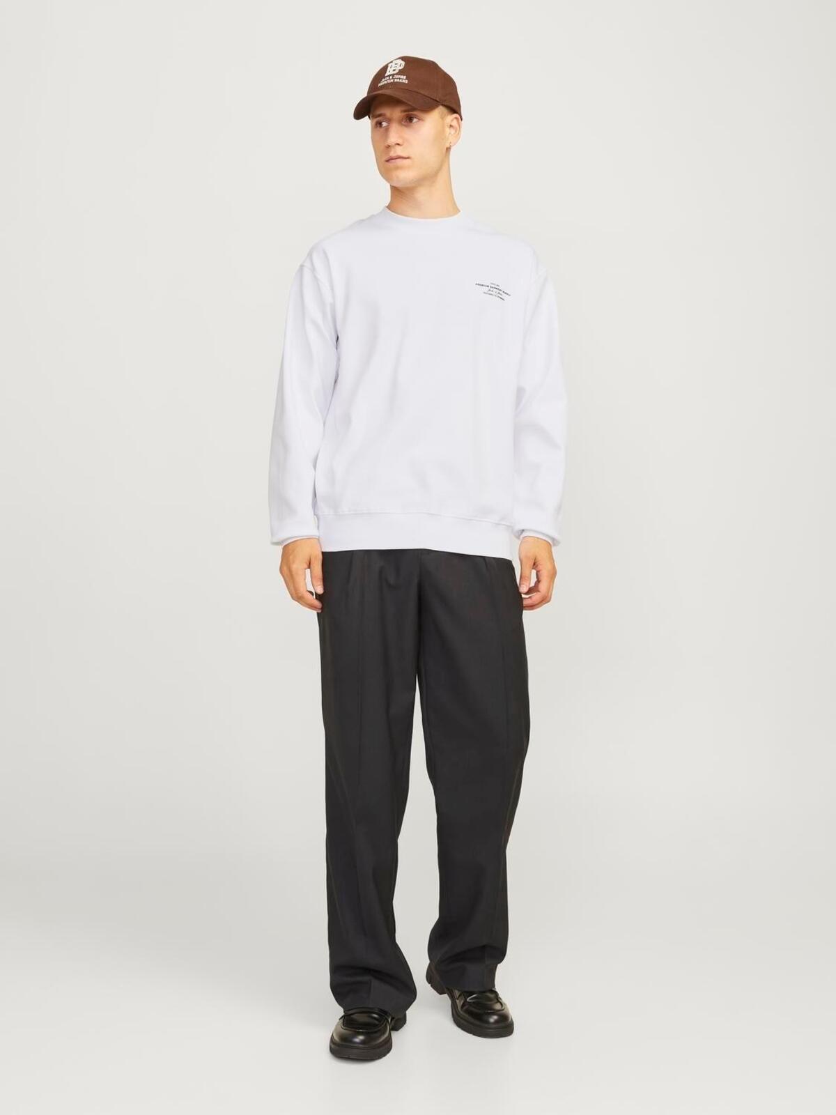 Jack&Jones Sweatshirt 12261386 Beyaz