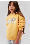 Mavi Sweatshirt Kız Çocuk M7610035-71377 Sarı