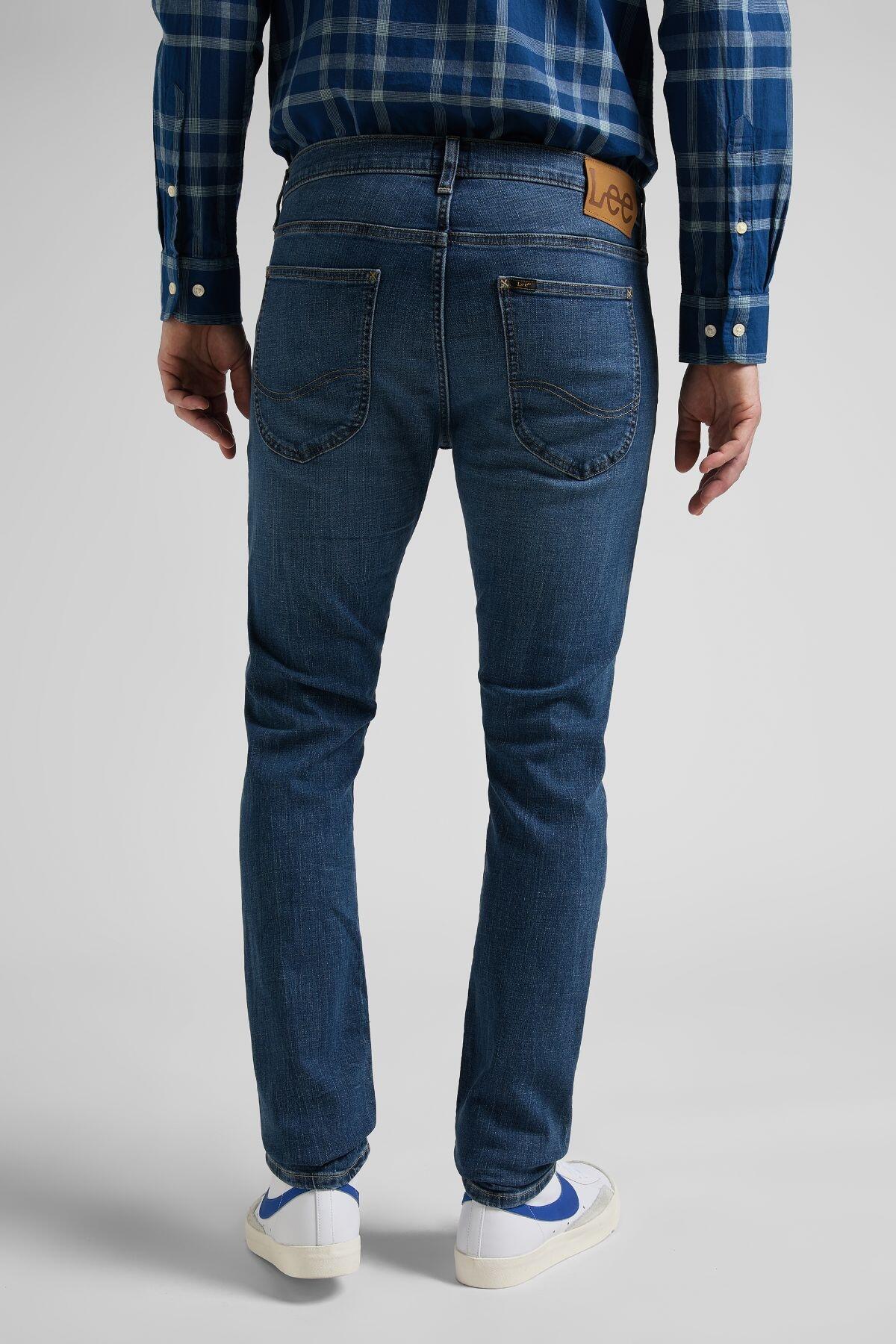 Lee Pantolon Luke Slim L719NLQN Mavi (Dy)
