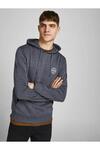 Jack&Jones Sweatshirt 12205081 Koyu Gri