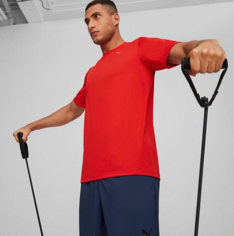 Puma Performance Ss Tee M 520314_27 Kırmızı (Dy)