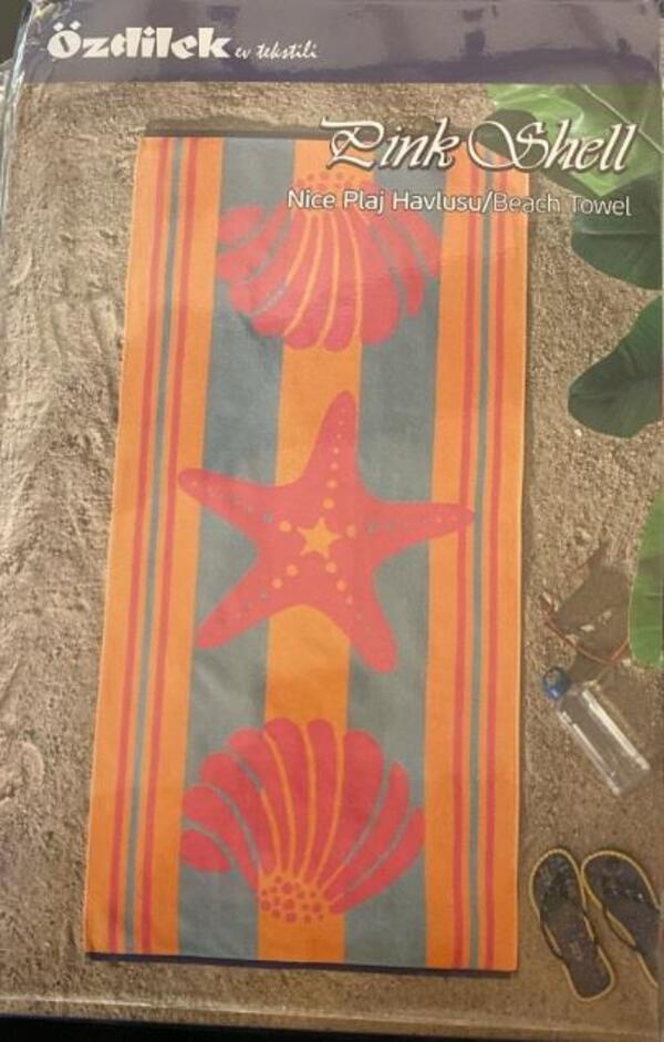 Özdilek Havlu Plaj 70*150 Nice Pınk Shell