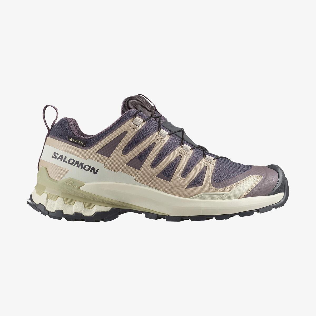 Salomon Xa Pro 3D V9 Gore-Tex L47744700 Mor/Bej/Fil Dişi