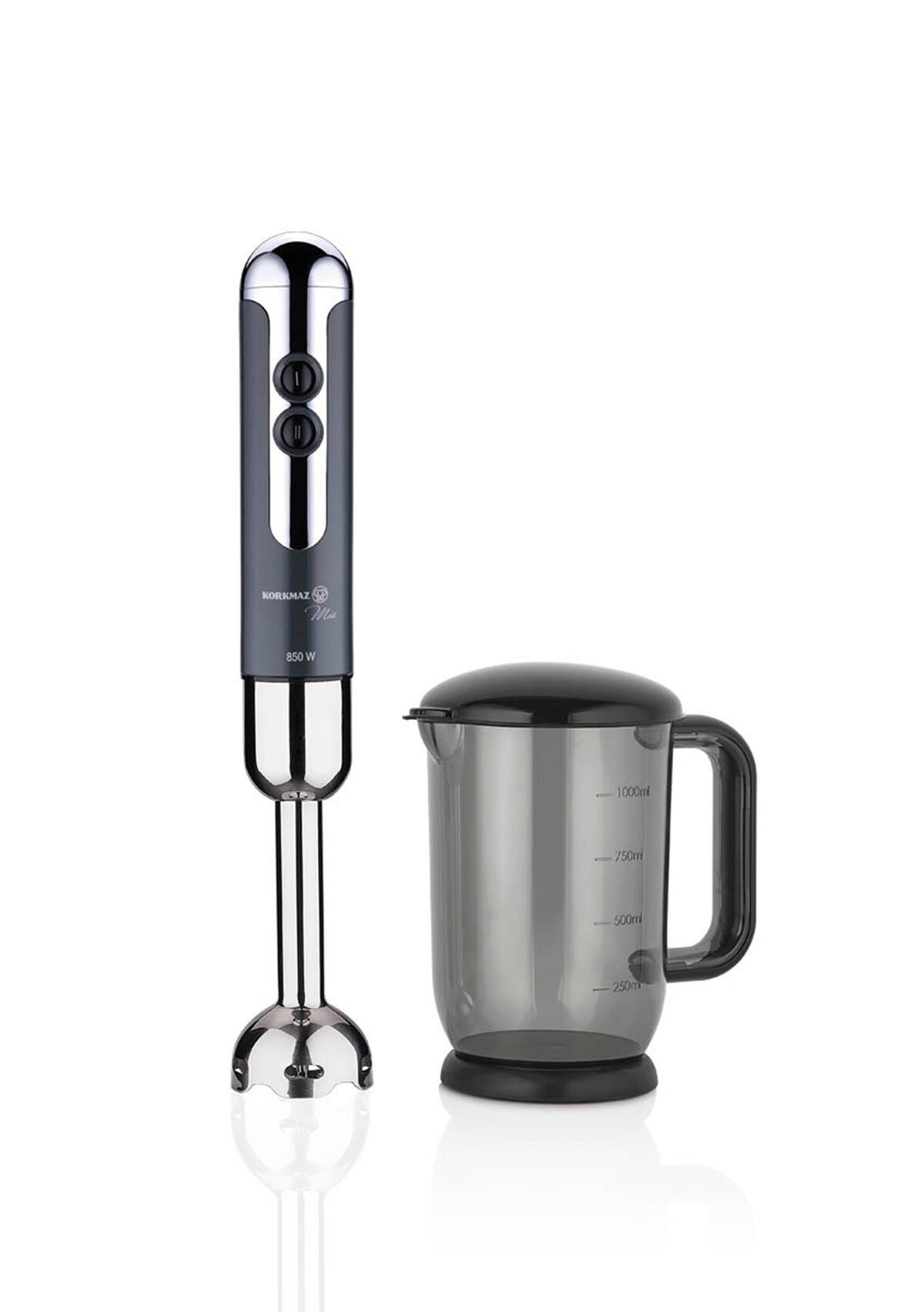 Korkmaz Blender Seti Mia Duo A446-11 Cosmica/Krom