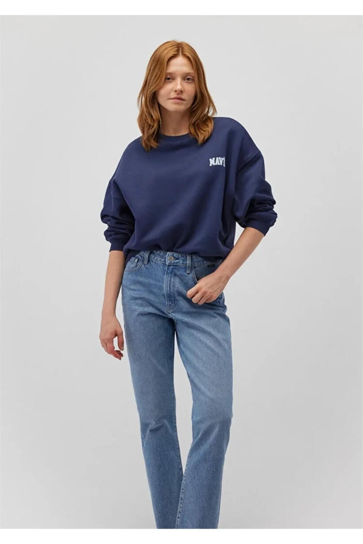 Mavi Sweatshirt M1611600-70487 İndigo