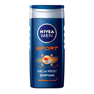 Nivea Men Saç Ve Vücut Şampuanı Sport 500Ml (Dy)