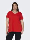 Only Carmakoma Tişört 15298452 Kırmızı