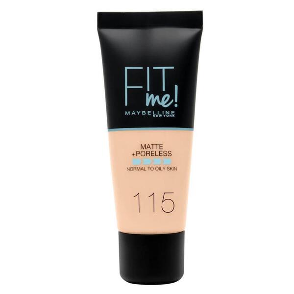 Maybelline Fondöten Fit Me Matte&Poreless No:115