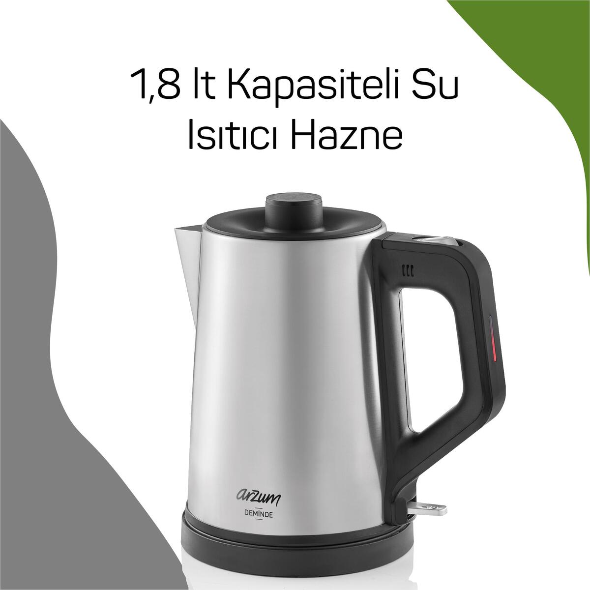 Arzum Çay Makinesi Deminde Ar3129 Inox