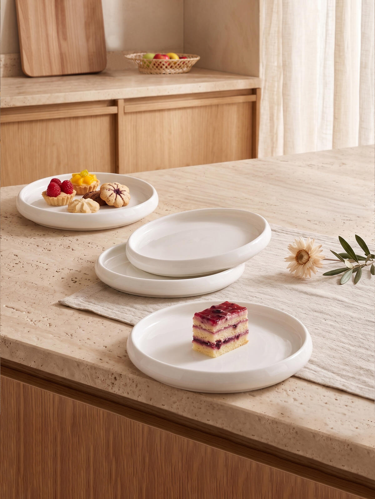 Paçi Pasta Tabak Victus 20 Cm Tek-P900333