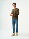 Loft Sweatshirt LF2037100 Haki