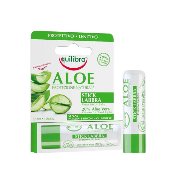 Equilibra Lip Balm Aloe Vera S.Almond 5.5Ml