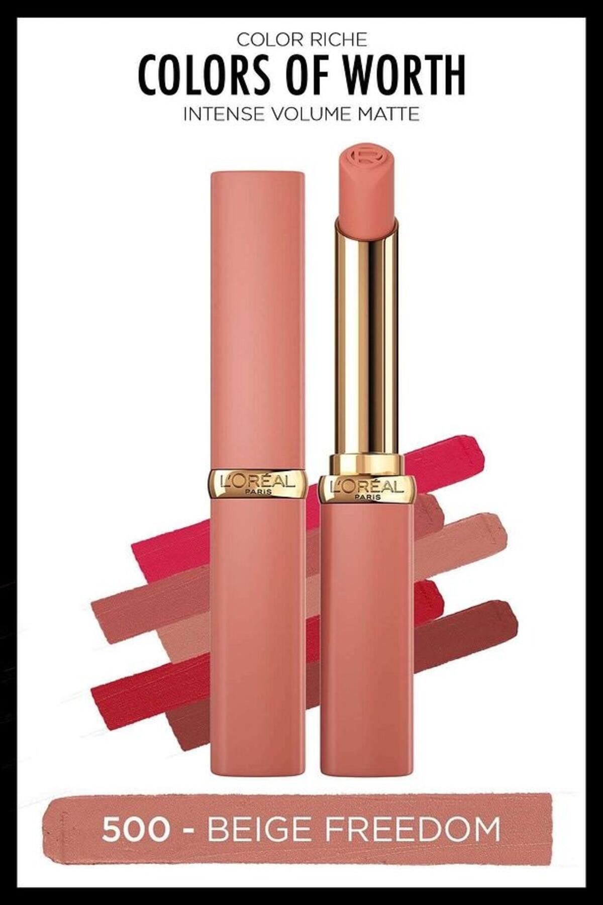 Loreal Paris Ruj Color Riche İntense Volume Mat No:500