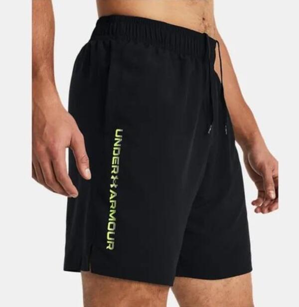 Under Armour Ua Woven Wdmk Shorts 1383356-002 Siyah