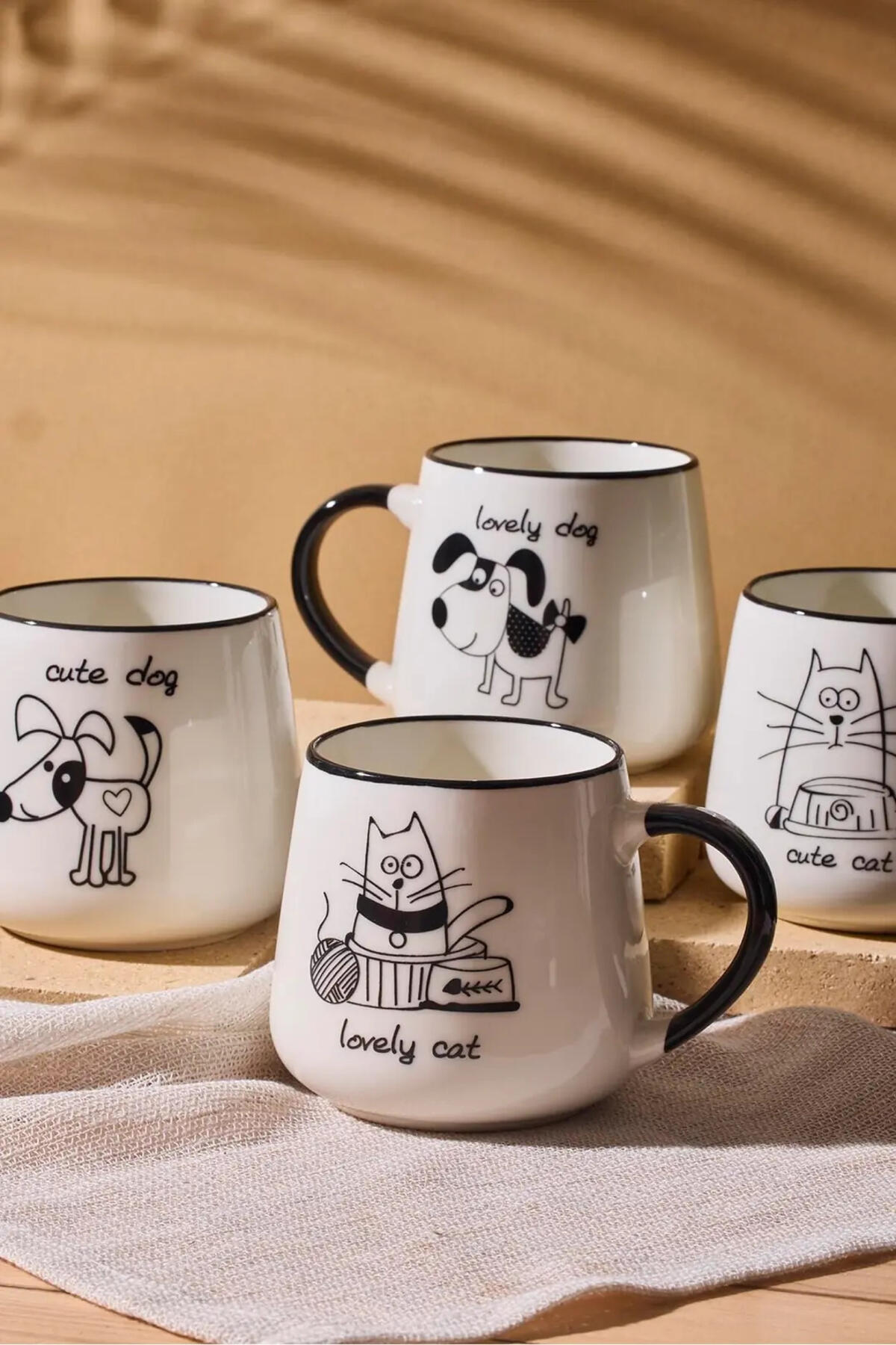 Perotti Kupa CATS Porselen New Bone China 430ml 17868