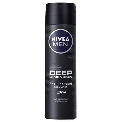 Nivea Erkek Deodorant Deep Dimension Amazonia 150Ml (Dy)