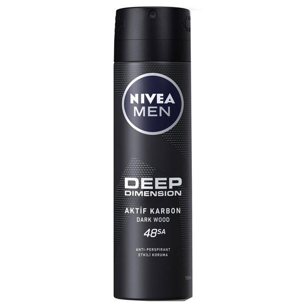Nivea Erkek Deodorant Deep Dimension Amazonia 150Ml