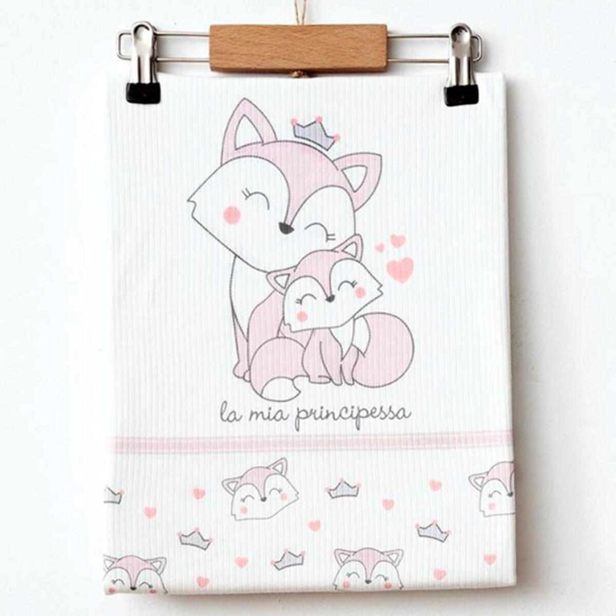Eke Bebe Battaniye Fox Penye Desenli 239-1010