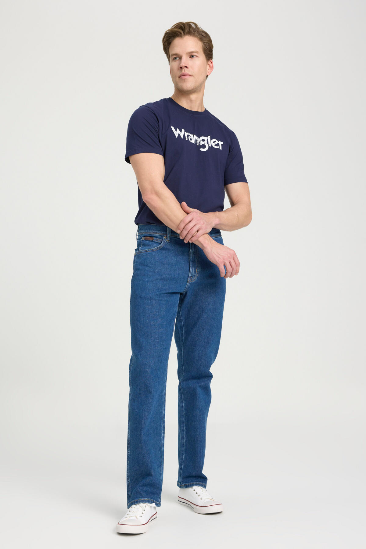 Wrangler Pantolon Texas W121HR36B Koyu Mavi