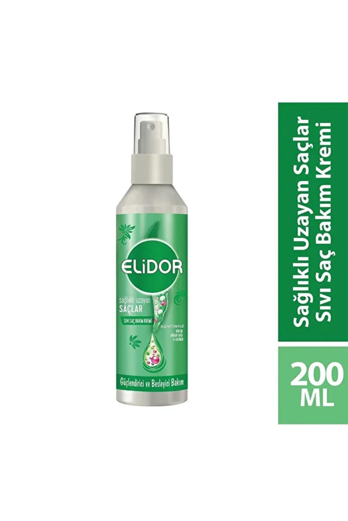 Elidor Saç Bakım Kremi Sıvı Sağlıklı Uzayan Saçlar 200Ml