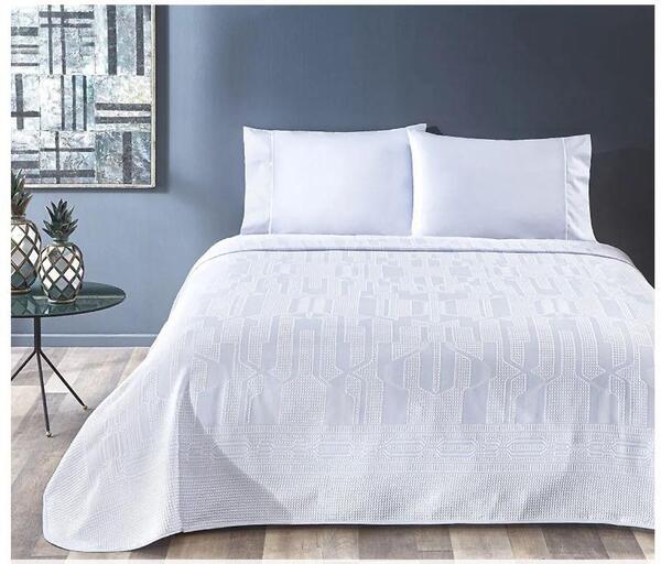 Taç Pike Takımı Çift Kişilik Jakar Jonas Mavi