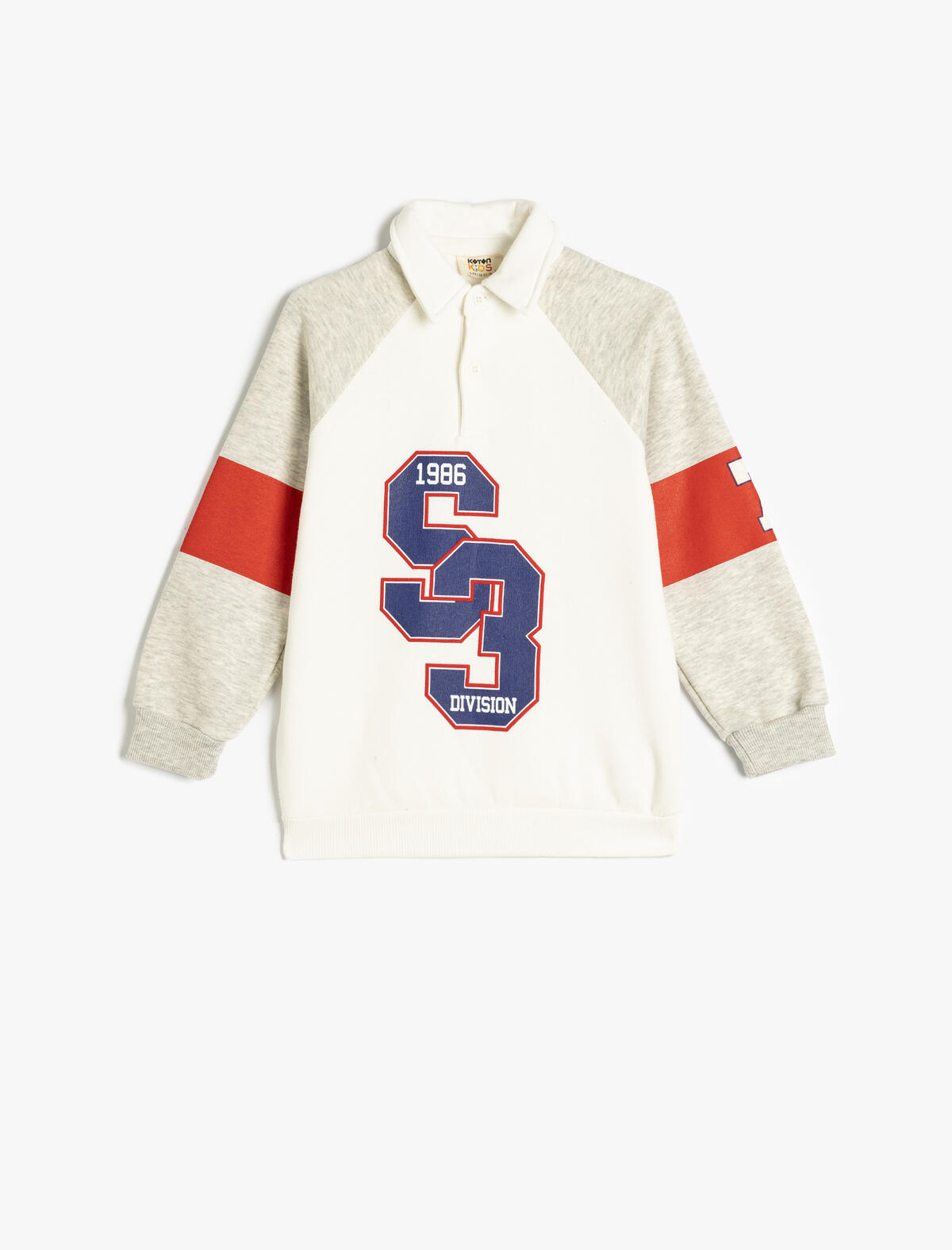 Koton Sweatshirt Erkek Çocuk 5WKB10229TK Ekru