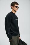 Lufıan Erkek Sweatshirt Dark 112030182 Siyah