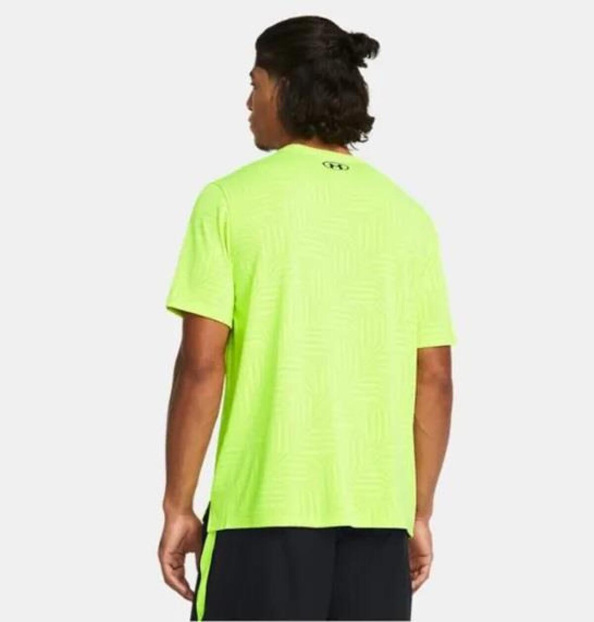 Under Armour Ua Tech Vent Geotessa Ss 1382182-731 Neon Sarı