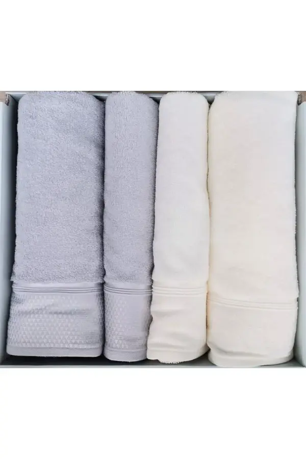 Özdilek Best Set Ditsy Gri-Krem