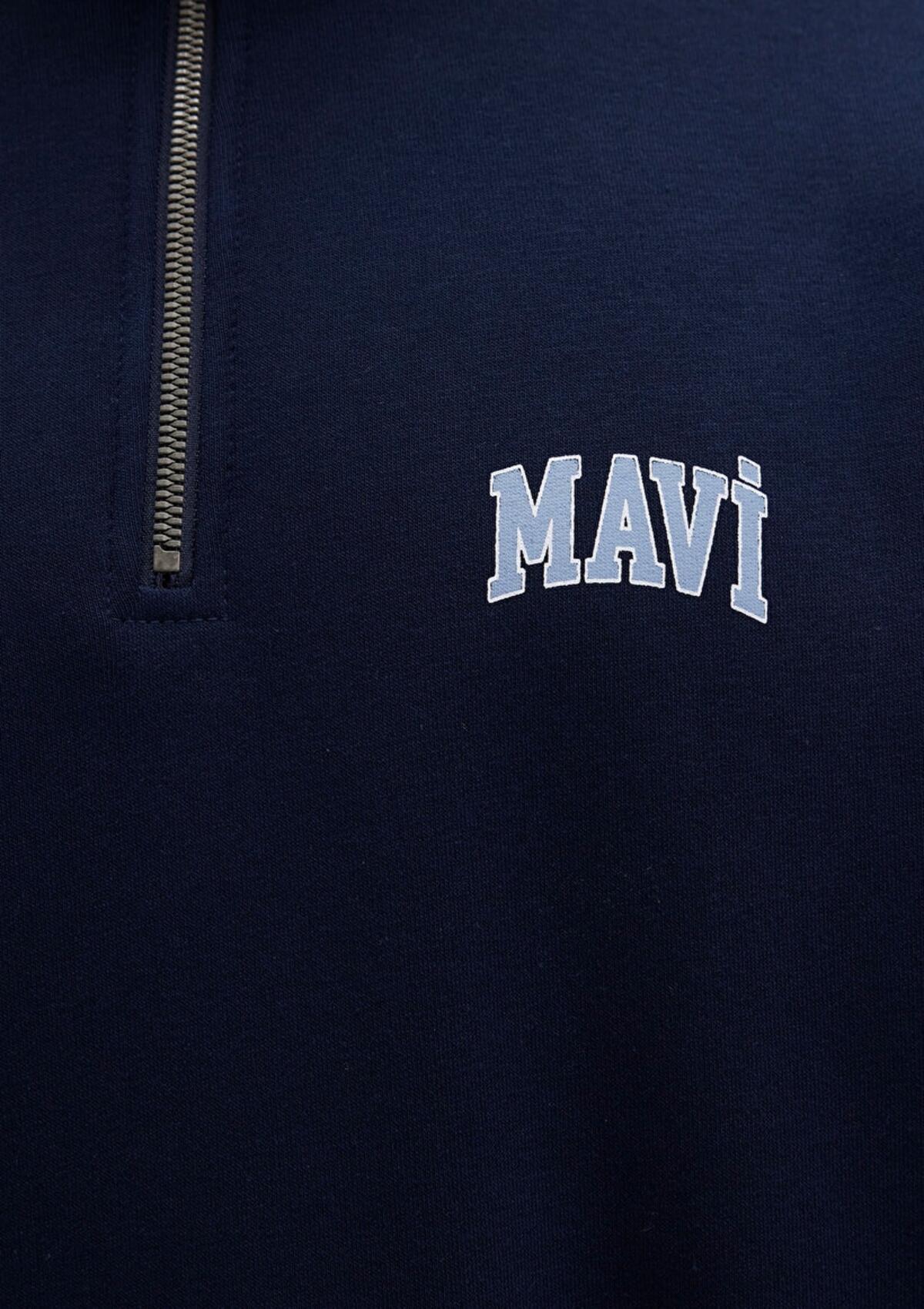 Mavi Sweatshirt M0S10208-70497 Lacivert