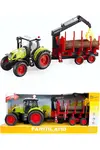 Ceren Toy Traktör Römorklu Sesli Ve Pilli 1:16 CTOY-WY900M