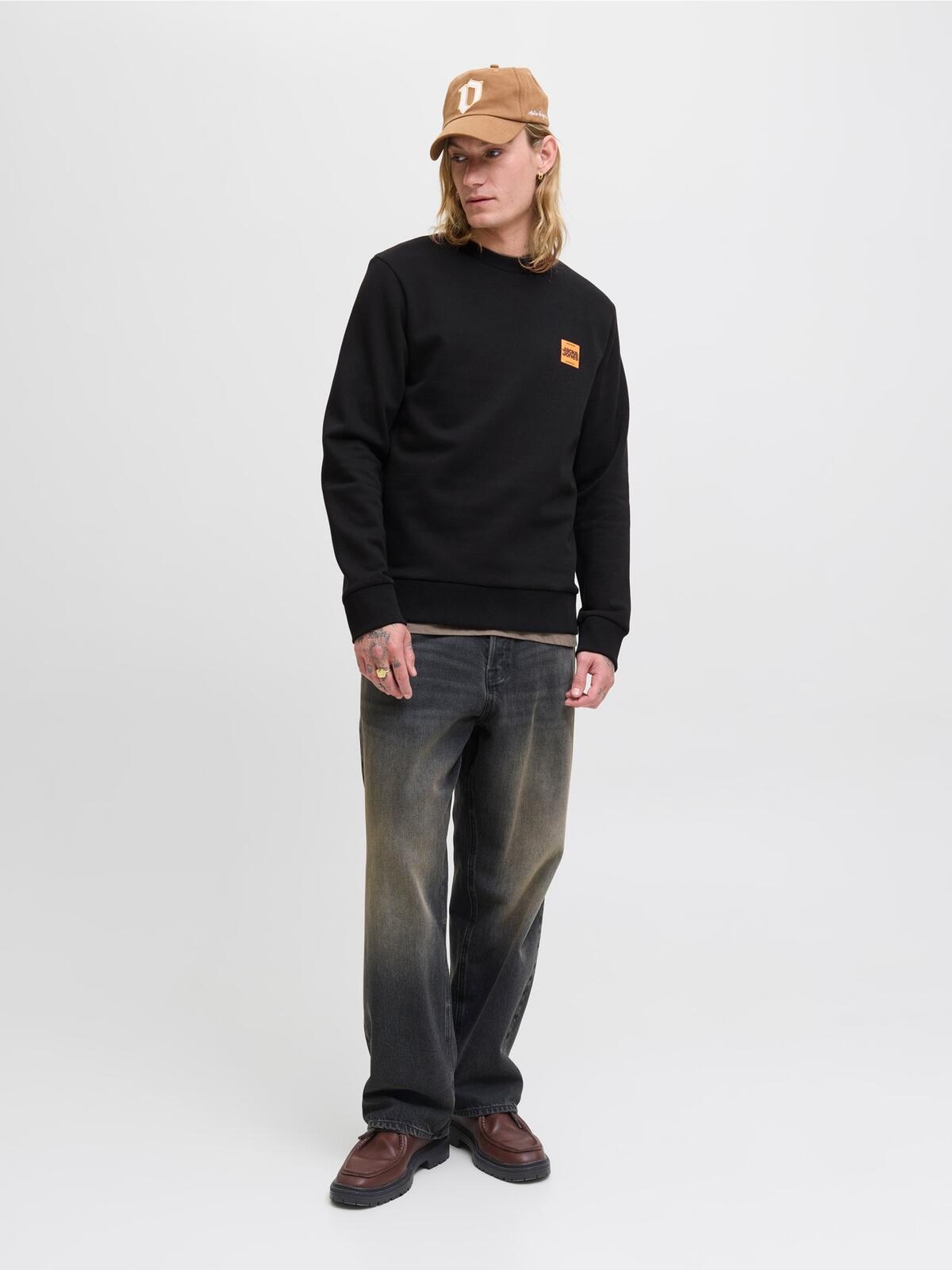 Jack&Jones Sweatshirt 12279256 Siyah