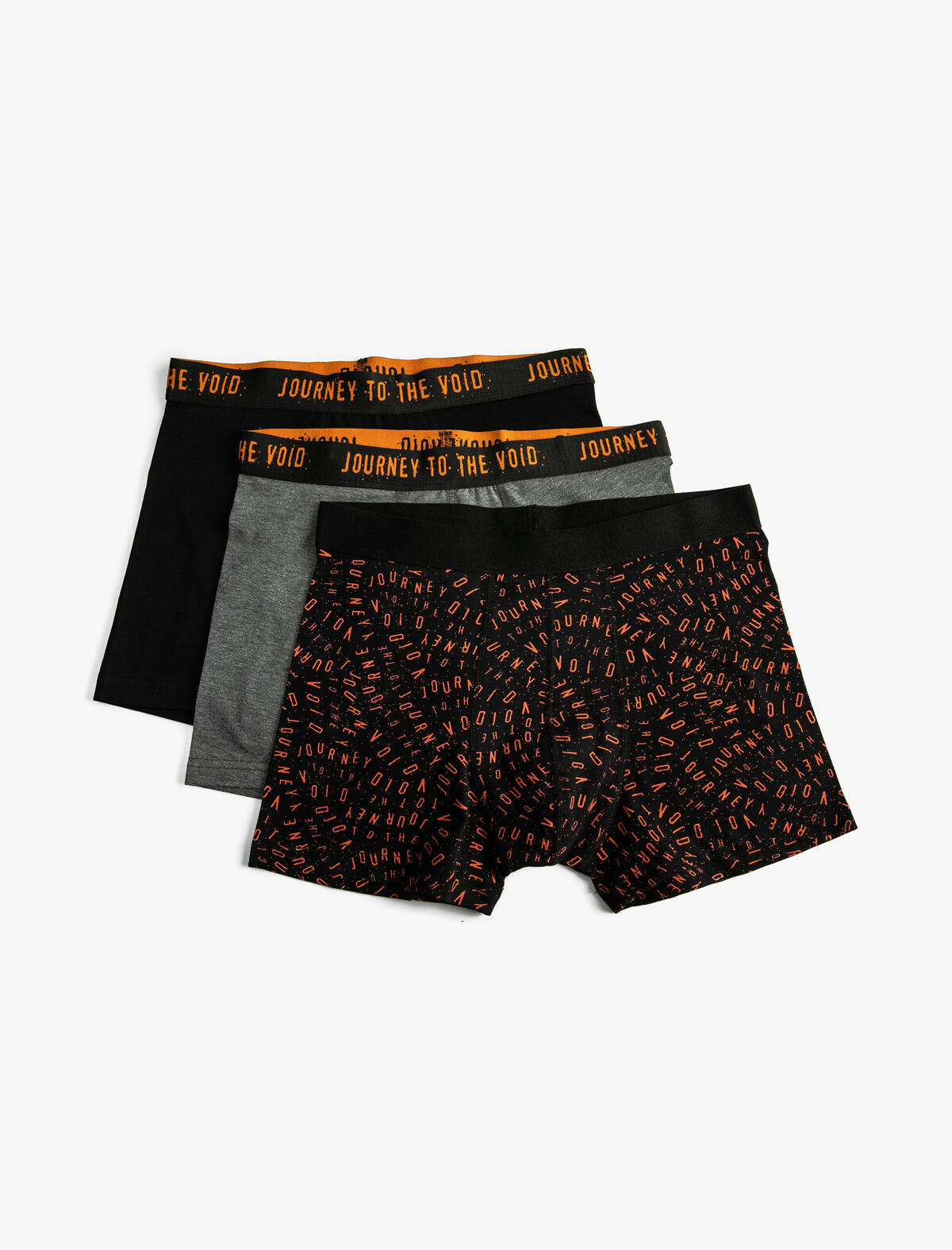 Koton Boxer 4WLM90007MK Siyah Desenli