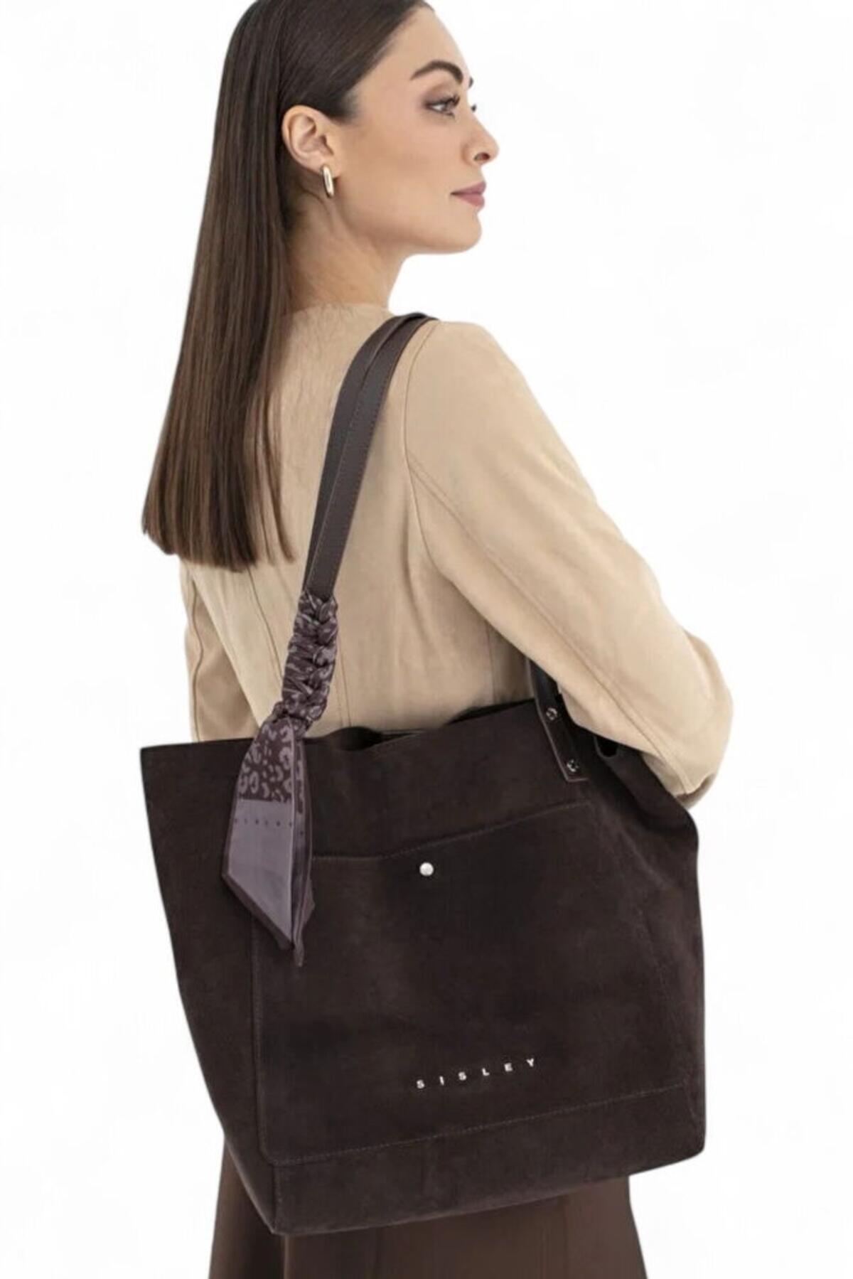 Sisley Kadın Kol Çantası SLY_303 Kahve