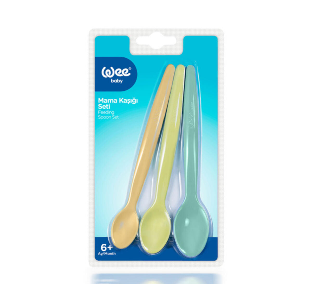 Wee Baby Mama Kaşığı 3Lü Set RB123