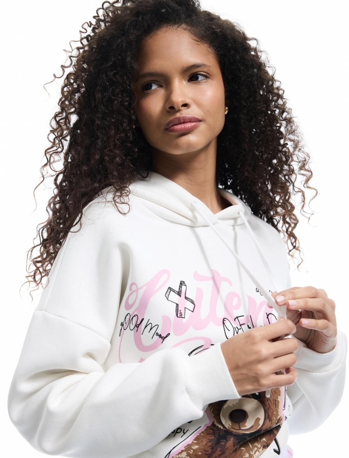 Koton Sweatshirt 6WAL10135IK Ekru