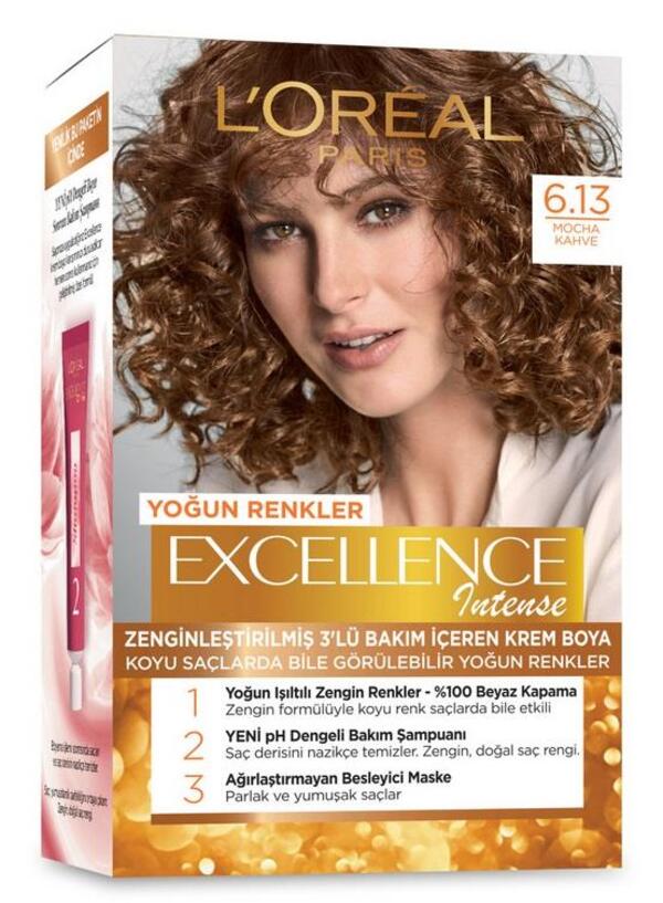 Excellence Saç Boyası İntense No:6.13