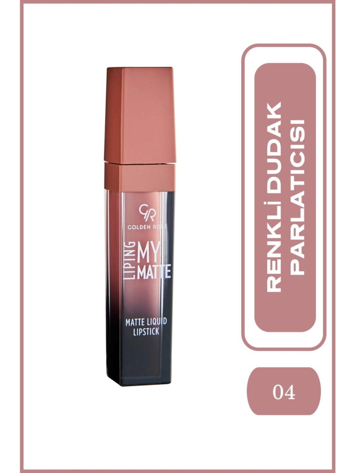 Golden Rose Lip My Matte Ink No:04