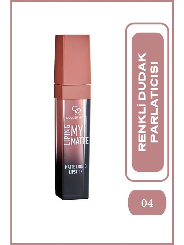 Golden Rose Lip My Matte Ink No:04