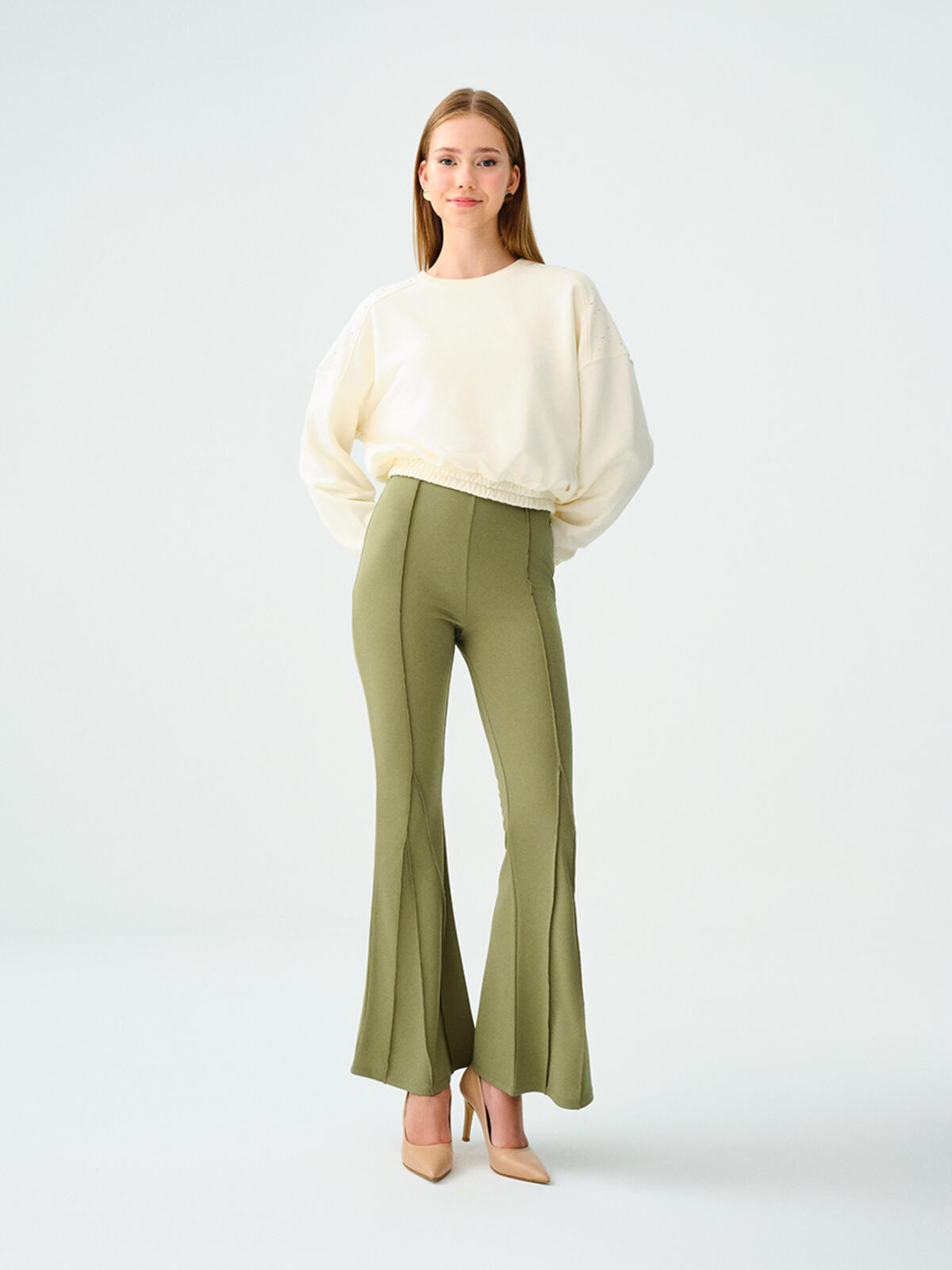 Loft Sweatshirt LF2037666 Ekru