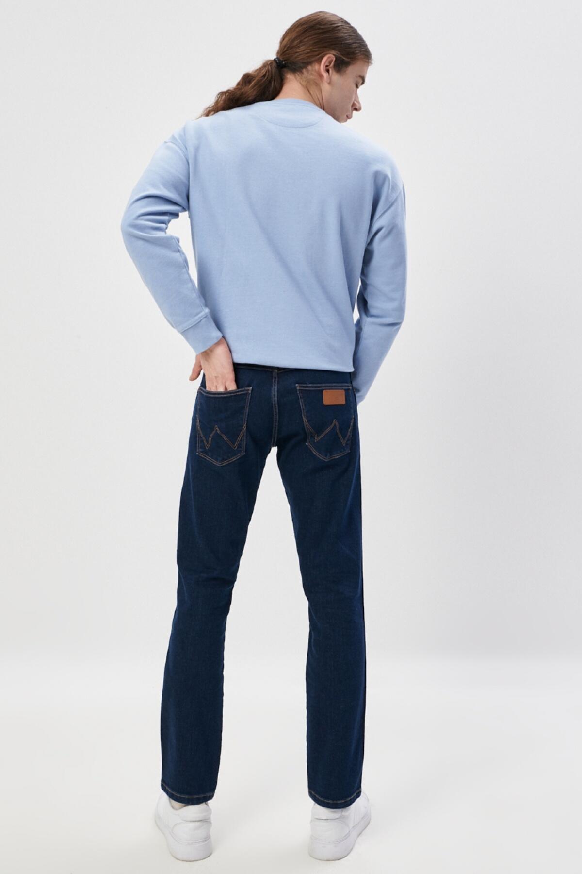 Wrangler Pantolon Jean Larston W18SXL374 Mavi
