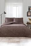 Özdilek Nevresim Takımı Tek Kişilik Ranforce Baracco Kahve