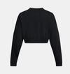 Under Armour Ua Rival Terry Os Crop Crw 1382738-001 Siyah