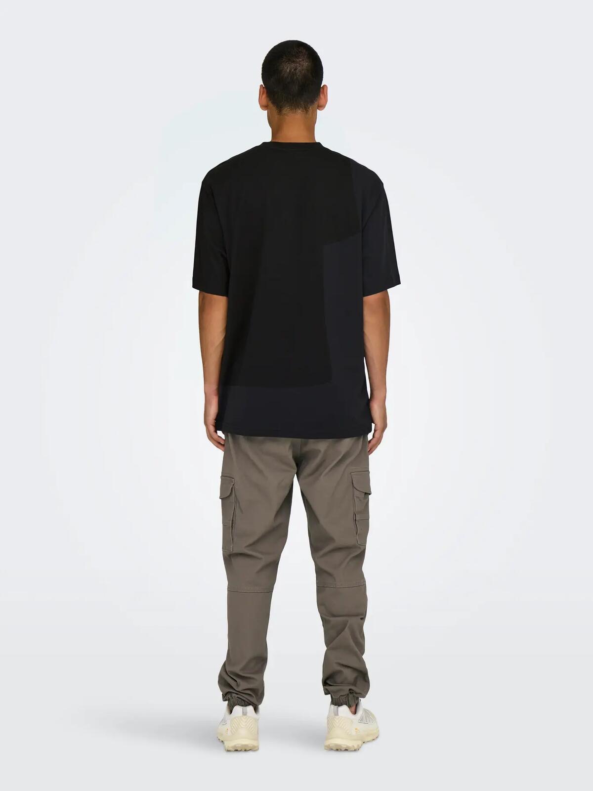 Only&Sons Tişört 22030925 Siyah