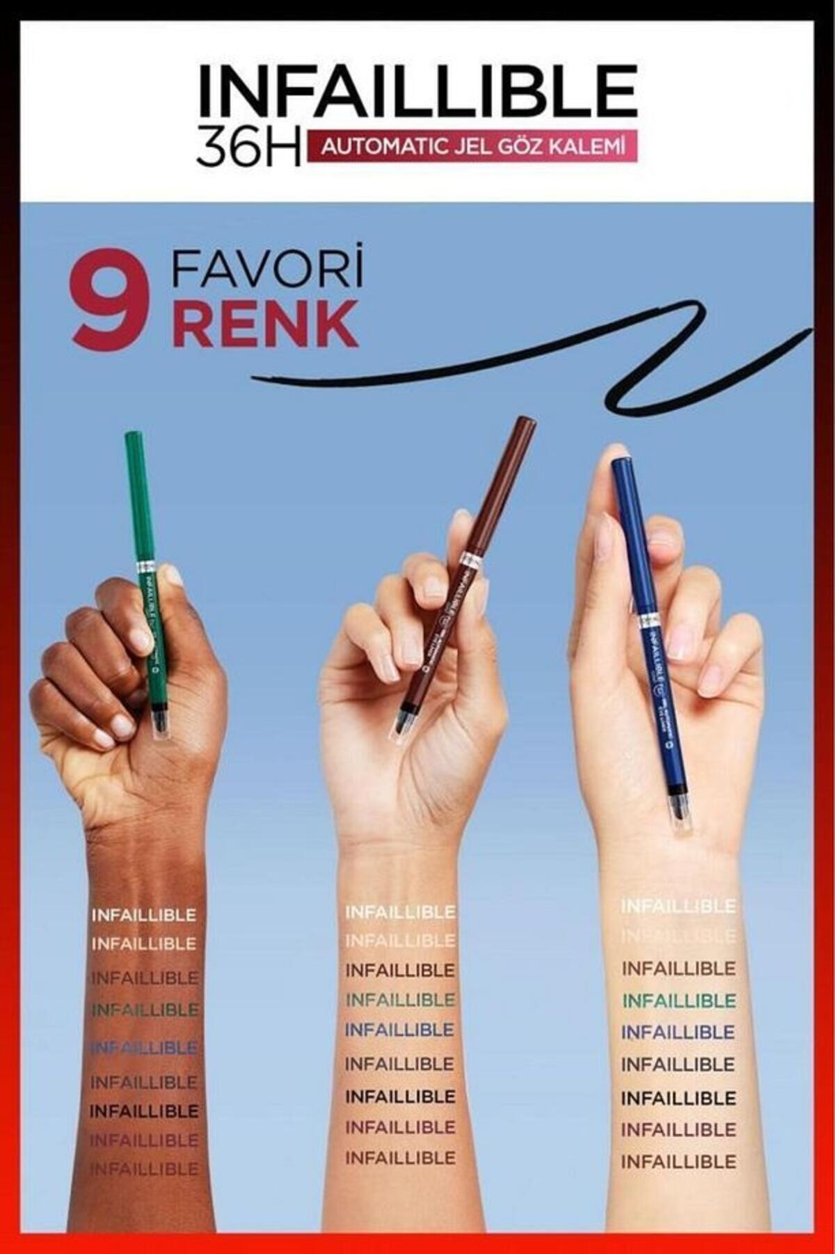Loreal Paris Eyeliner İnfaillible Gel Auto No:13